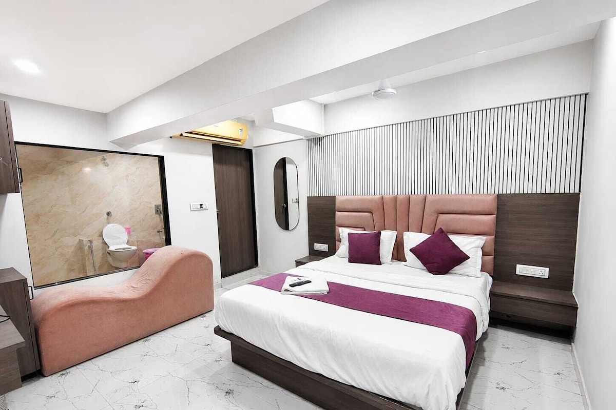 Habitación doble, vista a la ciudad | Wifi gratis 