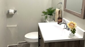 Secadora de cabello, toallas, jabón, shampoo 