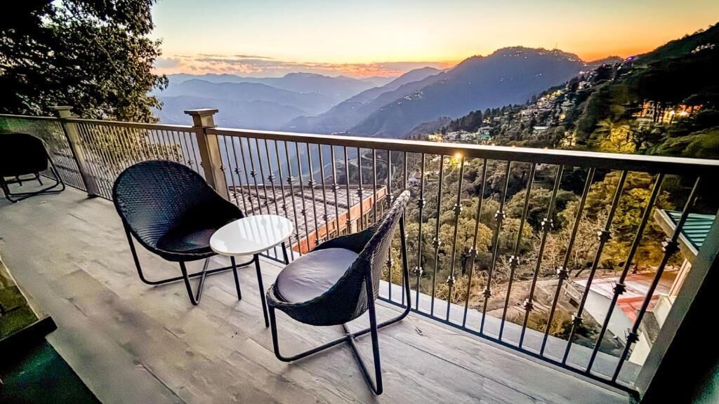 Suíte, 2 quartos, sacada, vista para a montanha | Terraço/pátio