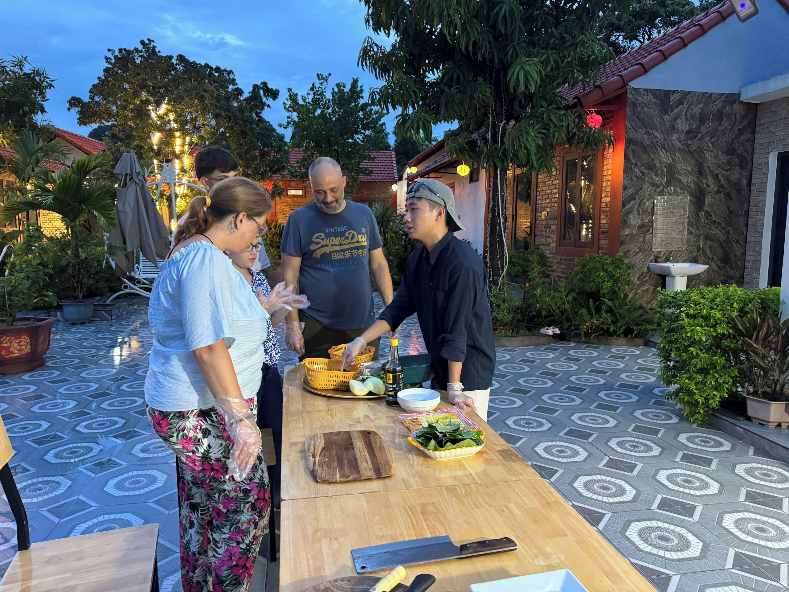 Outdoor dining