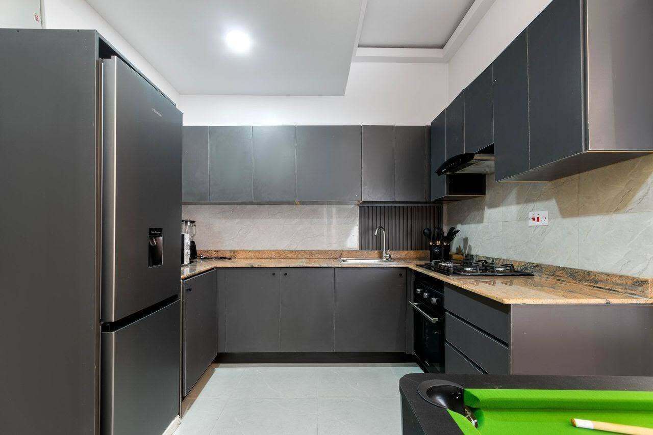 Standard Apartment, Balcony, City View | Private kitchen