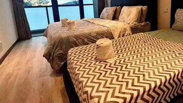 2 bedrooms, iron/ironing board, free WiFi, bed sheets