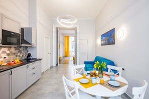 Spiseområde på rommet