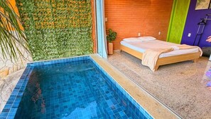 Bungalow exclusivo, vista al jardín | Spa
