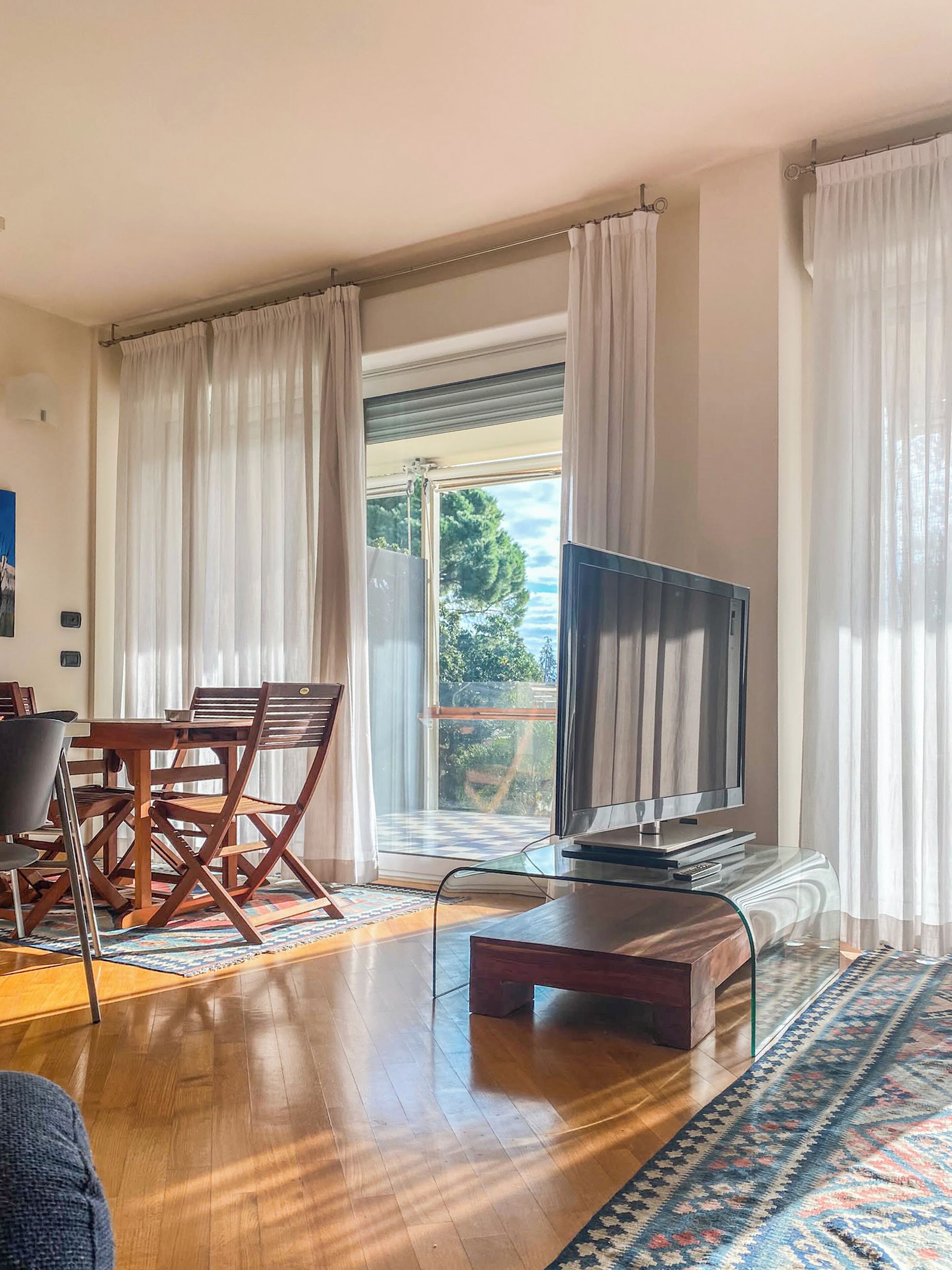 Appartamento, balcone, vista mare | Area soggiorno