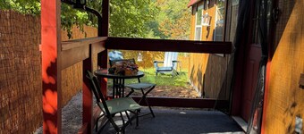 Delightful cozy cabin in the mountains, within a 20 minute drive to Asheville.