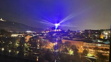 Blick von der Unterkunft