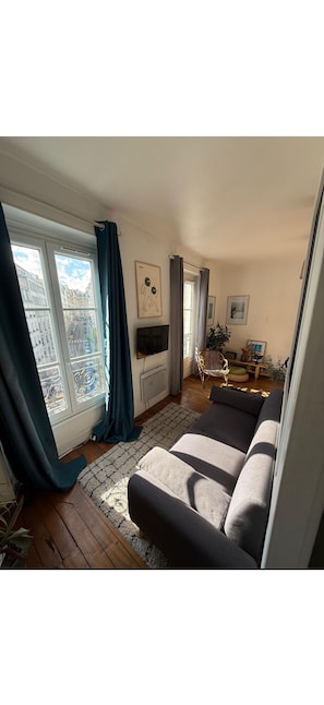 Living area - Apartment in the Heart of the 18th Arrondissement / Montmartre and Sacré-Cœur (Paris)