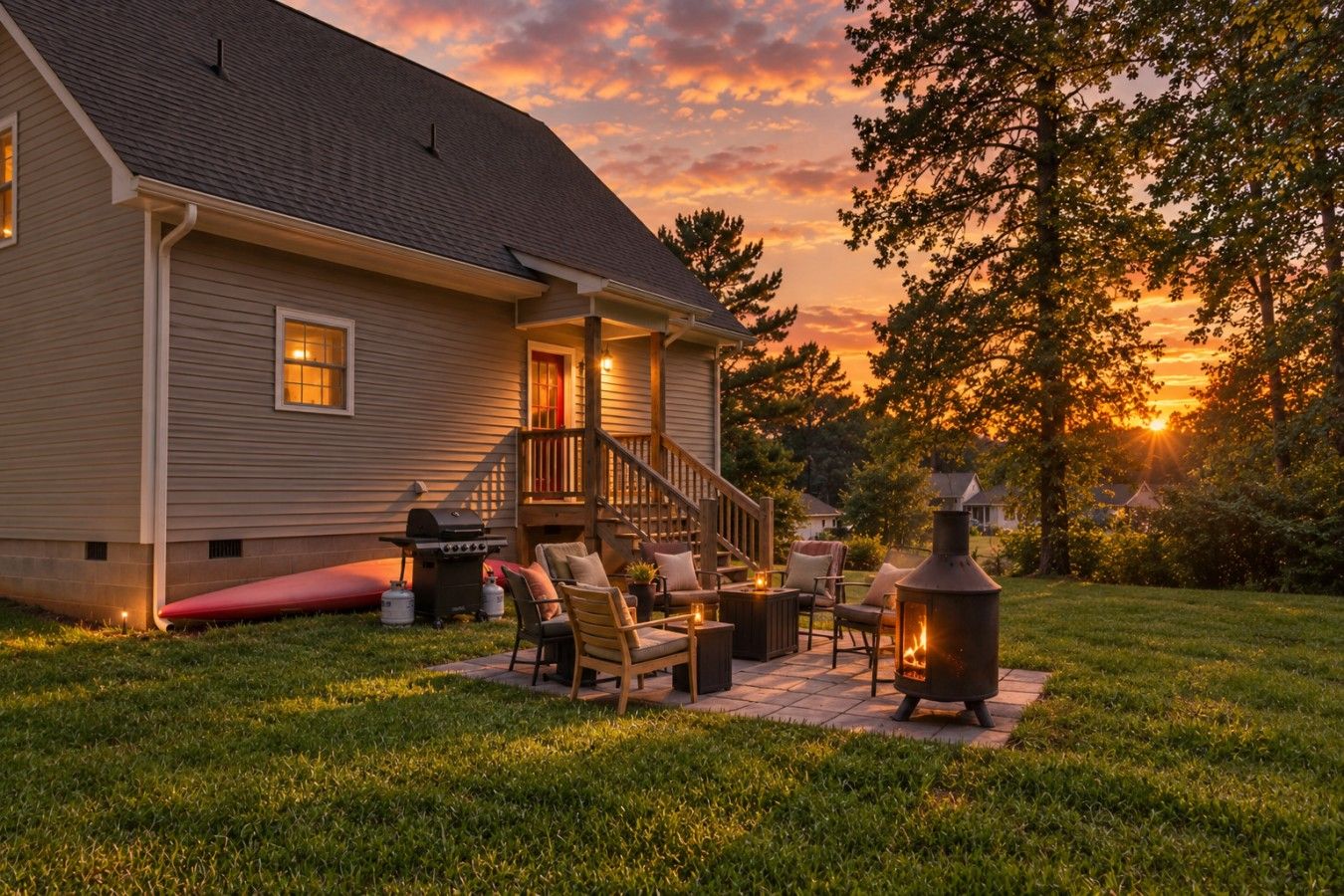 Welcome to your Lake Keowee getaway! Spend your days exploring the lake and your evenings gathered around the firepit under the stars. Just a short walk to Cane Creek Landing boat ramp, bring your boat, paddleboard, and favorite people for an unforgettabl