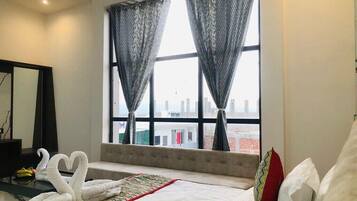 Deluxe kamer, balkon, uitzicht op bergen | Gratis wifi