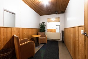 Lounge in sauna area. (shared)