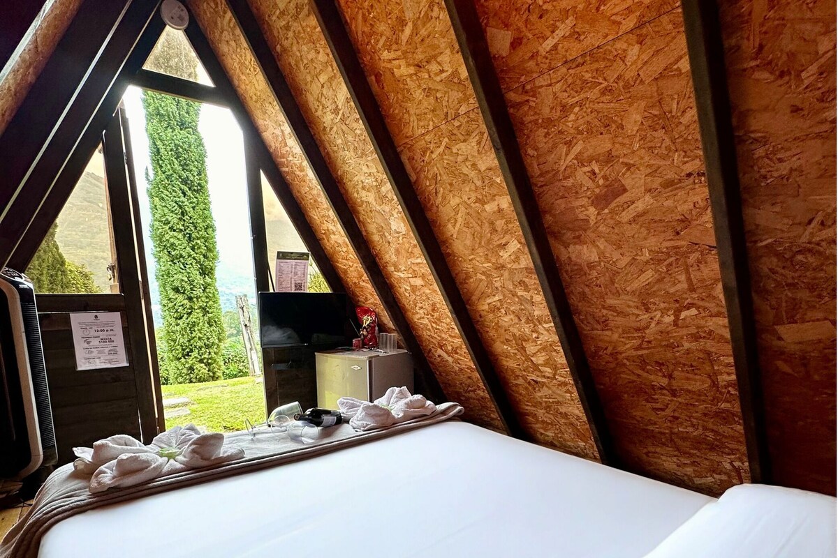 Klassieke chalet, uitzicht op tuin | Gratis wifi