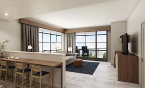 Living area - Home2 Suites By Hilton Wilson Downtown (Wilson)