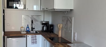 Beautiful, renovated duplex apartment in the countryside, just a stone's throw from the estuary's ports