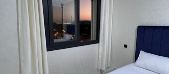 Fabulous 3-bedroom, 2 bathroom apartment with free parking in vibrant Tanger
