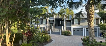 Tropical Bonita Beach Oasis w/ Pool + Game Room, Sleeps 12, 1.5 mi to Beach