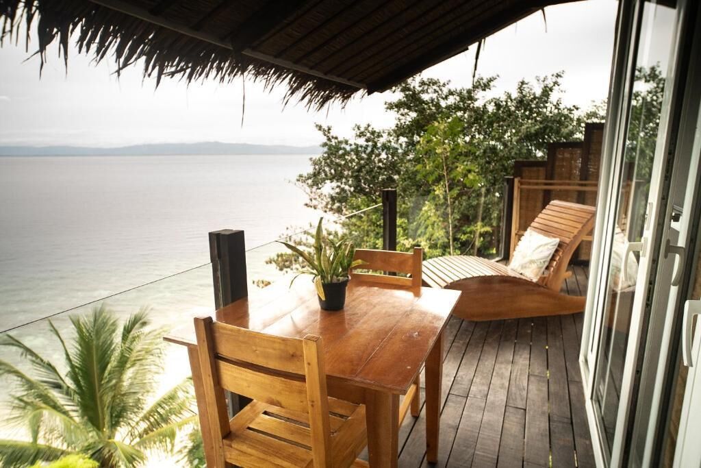 Deluxe Talisay Bungalow | Restaurang utomhus