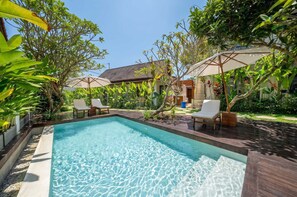 Pool - Cozy Ubud 1BR w Open-Air Bath, Pool & Gazebo (Gianyar Regency)