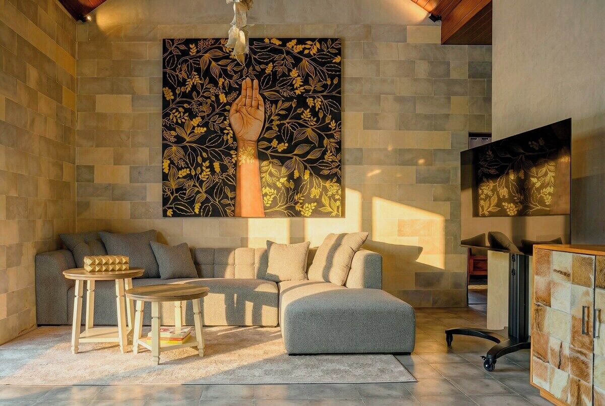 Minimalist 3br In Jungle Ubud With Big Pool&office - Ubud