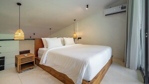 Room - Chic 1BR in Tropical Ubud • Pool • Kitchen • Patio (Gianyar Regency)