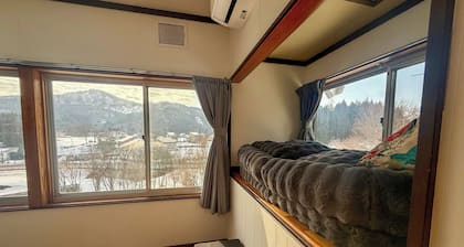 Mountain-View Ski Lodge, Myoko — Sleeps 5, 5 Resorts Within 20 Min