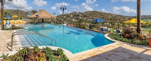 Pool - Margaritaville Vacation Club - St. Thomas USVI Luxury Wyndham Presidential Suite (St. Thomas)