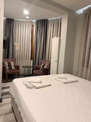 Deluxe-Vierbettzimmer, Stadtblick