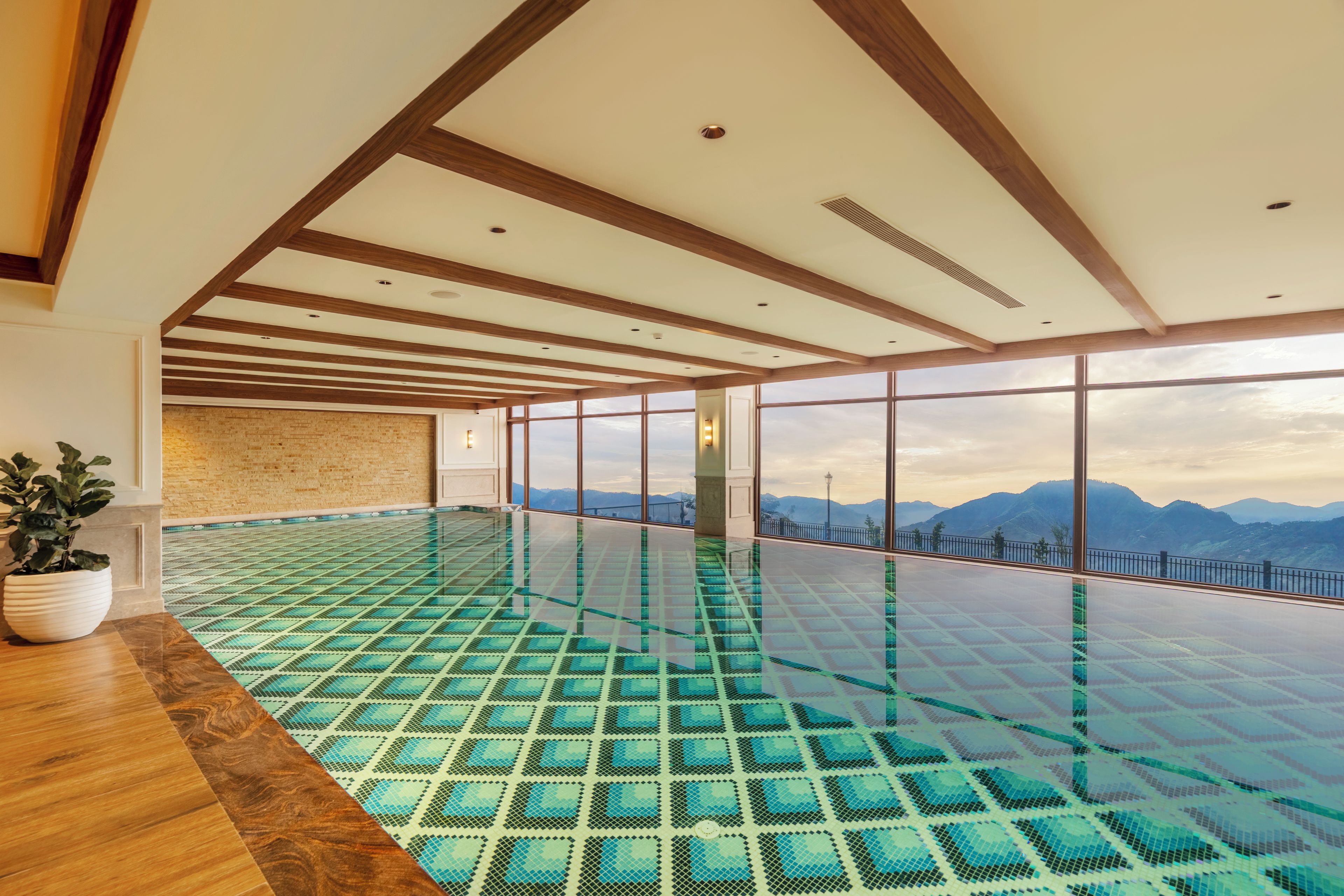 Piscine couverte