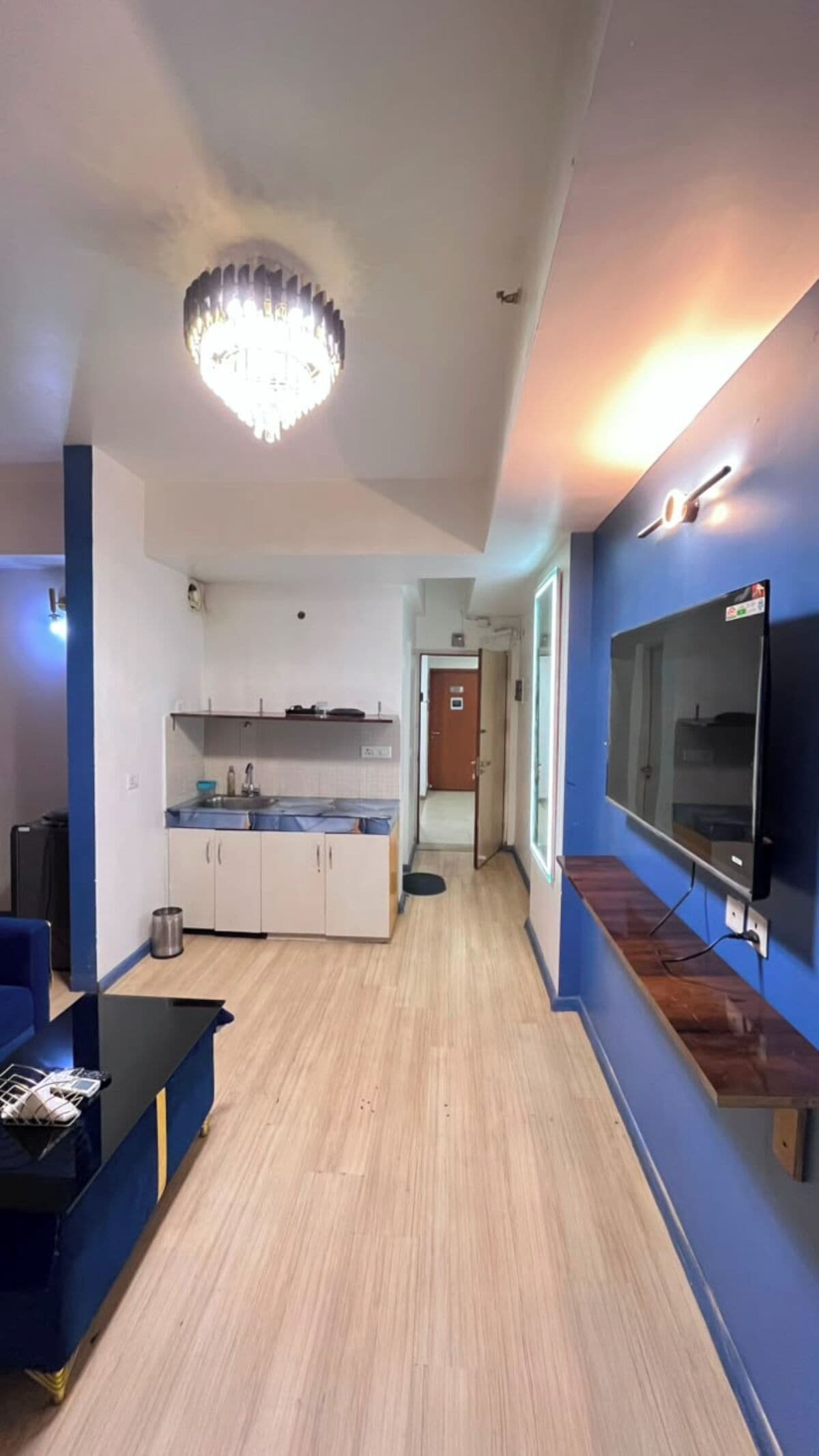 Estudio de lujo, vista a la ciudad | Interior
