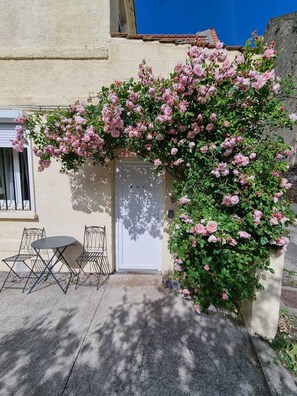 Outdoor dining - Vrbo Property (Saint-Martin-lez-Tatinghem)