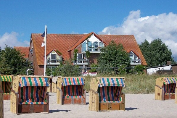 Property grounds - in the house Stranddüne, No. 14 (Haffkrug)
