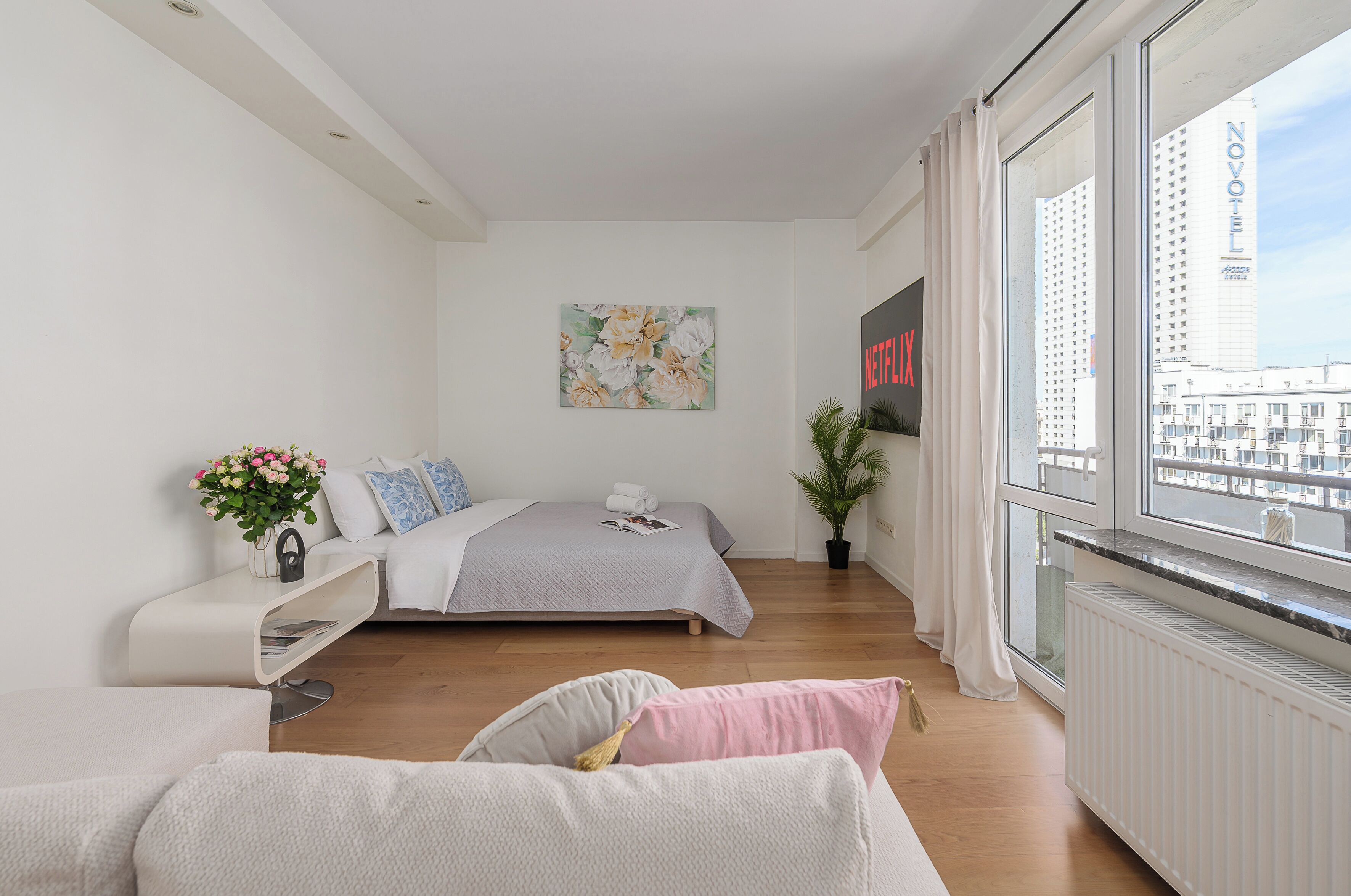 Superior appartement, uitzicht op stad | Woonruimte