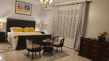 Double Room, Balcony, Garden View | Desk, blackout drapes, iron/ironing board (on request), WiFi (free)