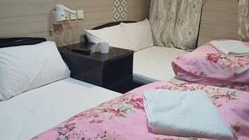 Family Quadruple Room, City View | Iron/ironing board (on request), WiFi (free)