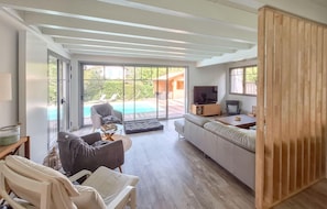 Living Room - Maison avec piscine 1 (Gujan-Mestras)