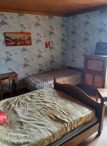 Detached village house with balcony, near Issoire and natural attractions