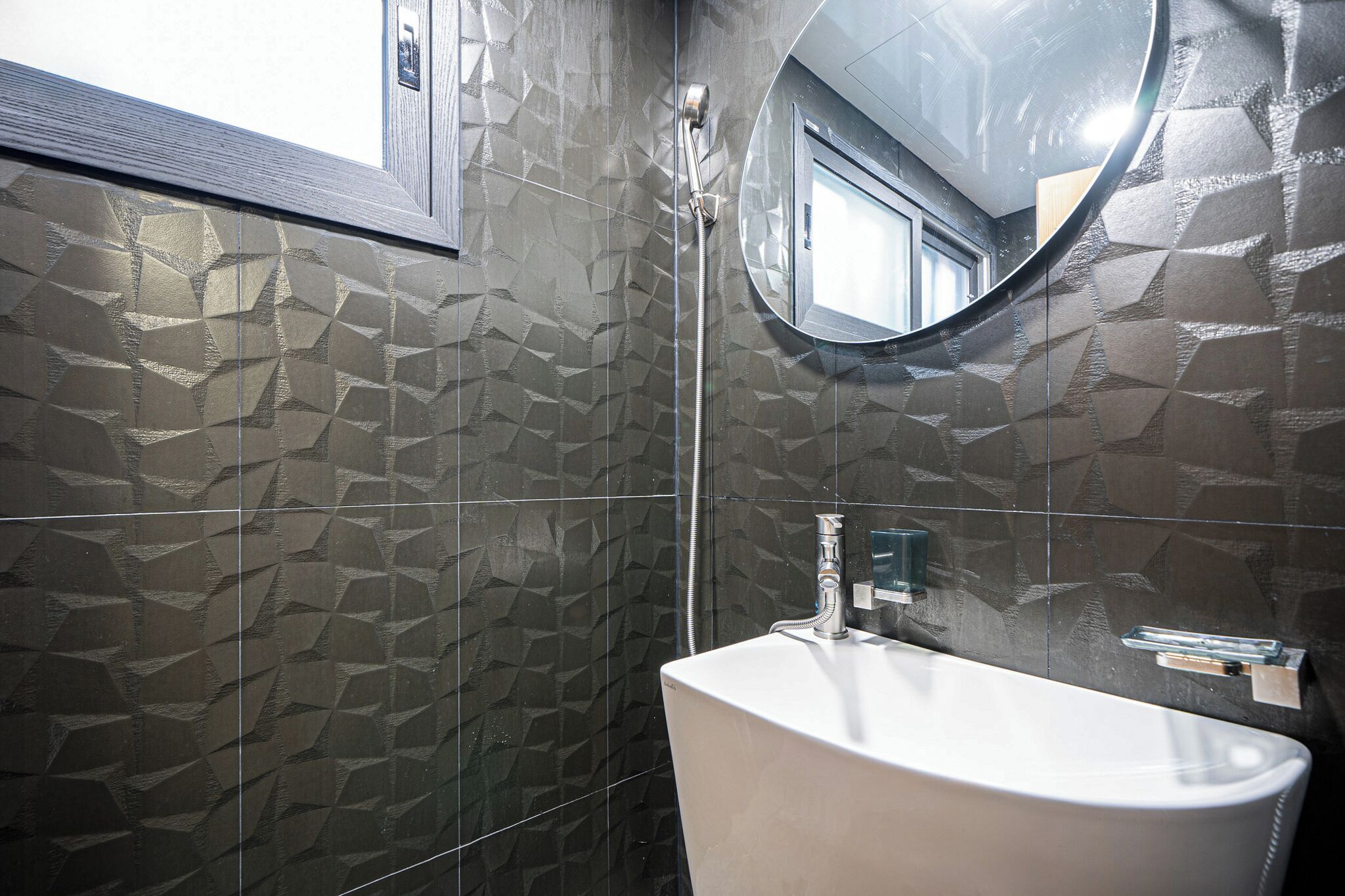 Family Room, Garden View | Bathroom | Shower, hair dryer, towels, soap
