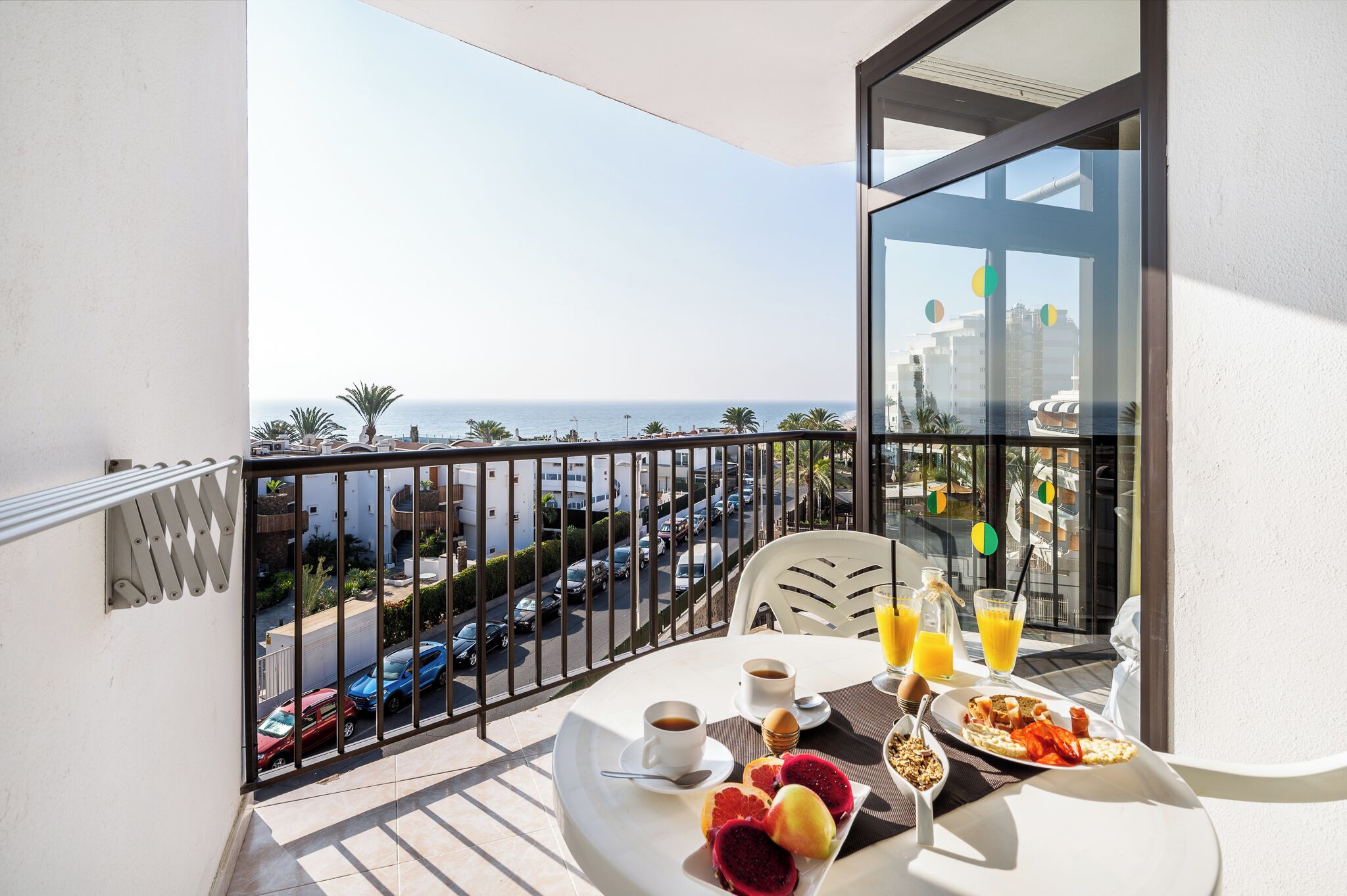 Classic Apartment, Balcony, Pool View | Outdoor dining