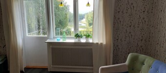 Spacious Vacation Apartment for 2 – River View, Nature, and Time to Yourself