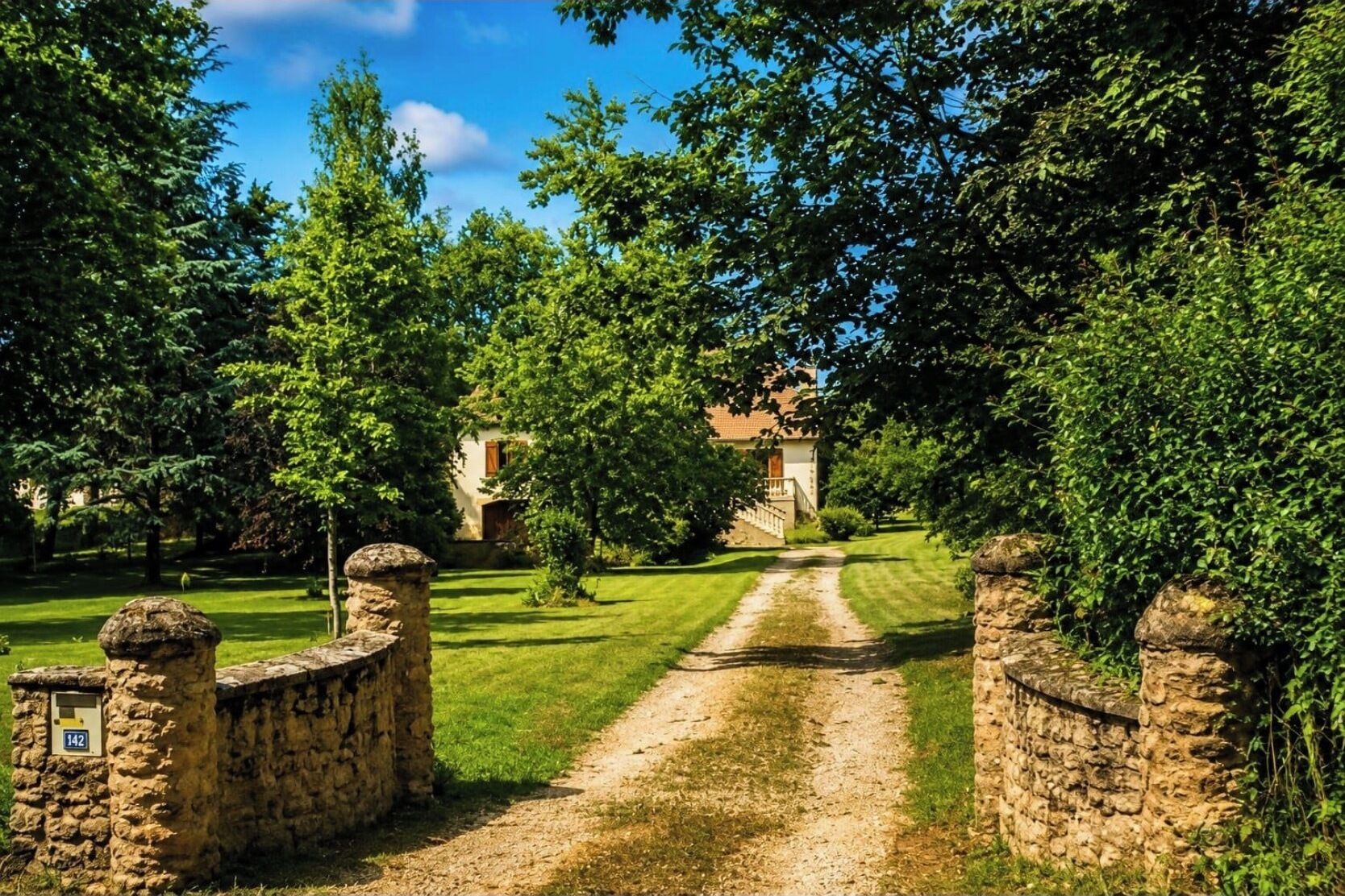 Enceinte de l’hébergement