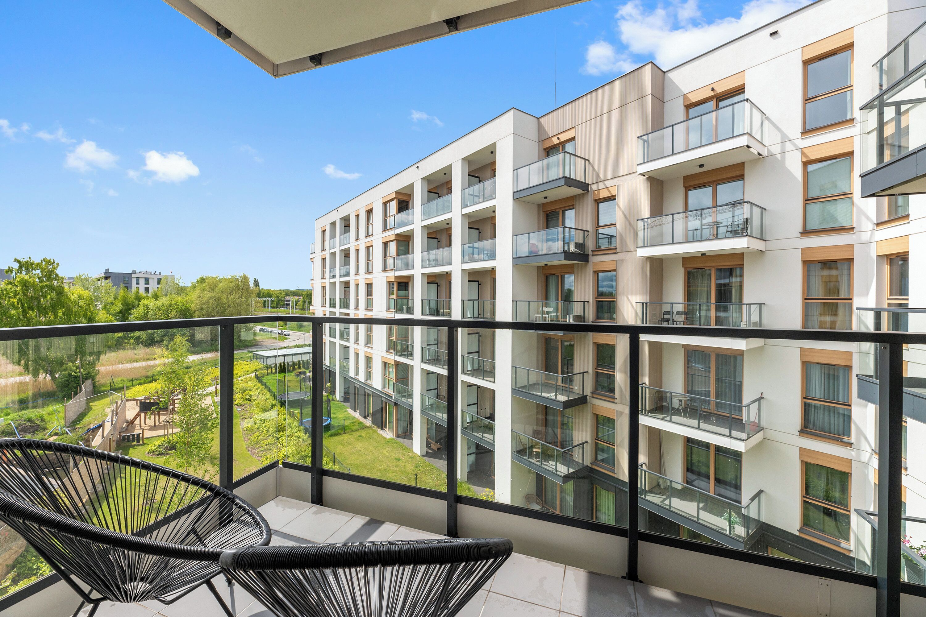 Deluxe Apartment, Balcony, Courtyard View | Balcony