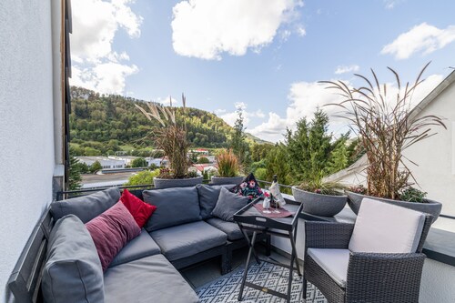Apartment 'Zuhause Auf Zeit' with Mountain View, Private Terrace and Wi-Fi