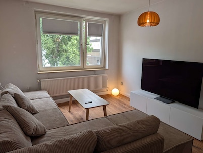 Stylish 1-Bedroom Apartment with Balcony | Close to the City Centre