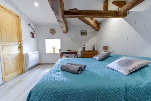 Room 'Chambre Champagne' with Shared Garden and Wi-Fi