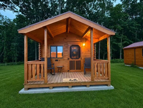 Terrace/patio - Lakehouse Resort Good Haven Dormer 4 Rend Lake (Benton)