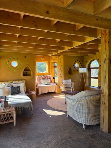 Cozy African Cob Cottage