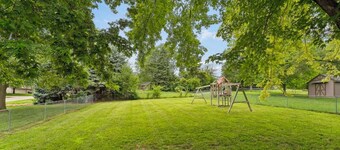 The Omaha Haven Backyard + Garage