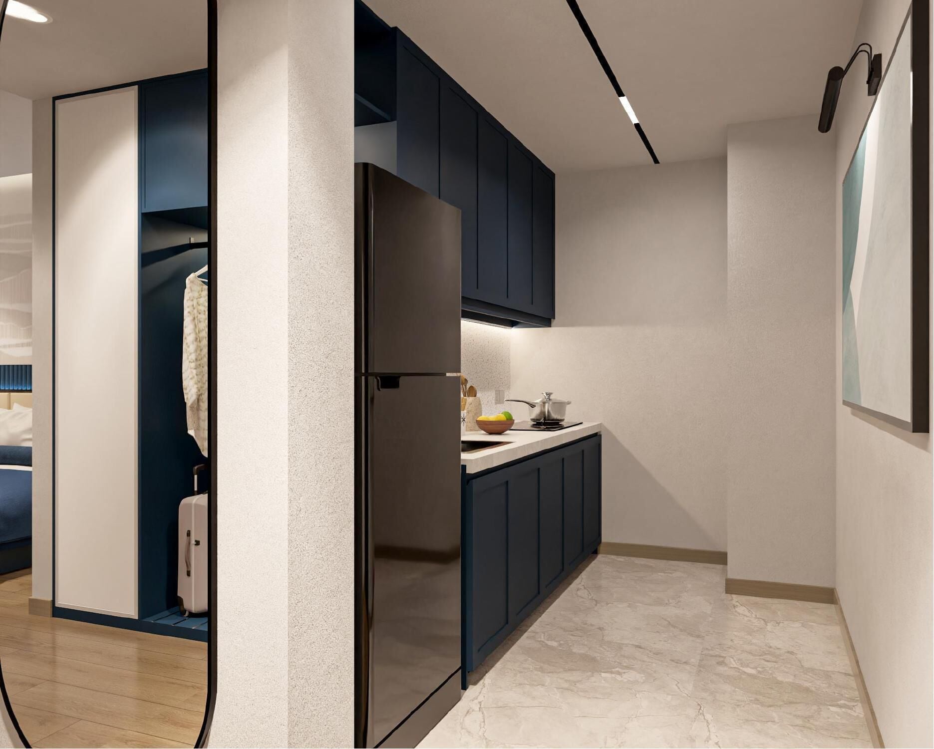 Family Theme Two Bedroom Residence | Private kitchen
