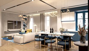 Presidential-Suite, Gartenblick | Speisen