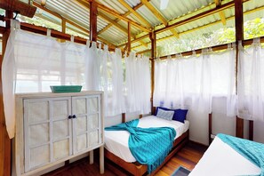 Room - Oceanfront Open-Air Bungalow on Ballena Beach (Uvita)